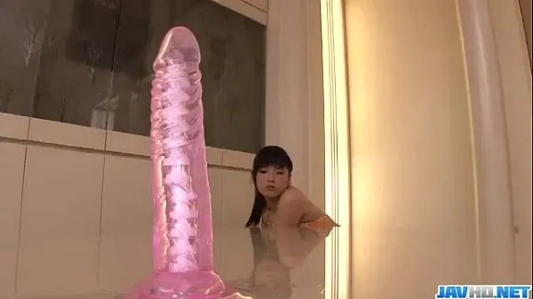 Impressive toy porn with hairy Asian milf Satomi Ichihara Klip terbaik besar