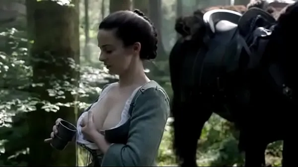Store Laura Donnelly Outlanders milking Hot Sex Nude beste klipp