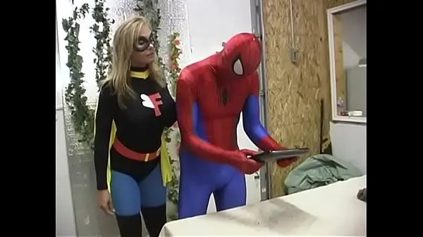 Grote Spiderman and Flygirl beste clips
