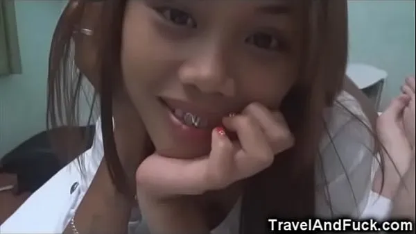 Big Lucky Tourist with 2 Filipina Teens best Clips