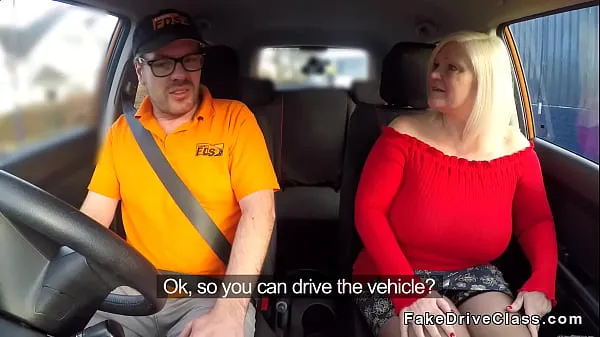 Isot Huge tits granny bangs driving instructor parhaat leikkeet