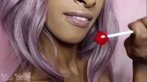 Stora Longue Long Tongue Mouth Fetish Lollipop FULL VIDEO bästa klippen
