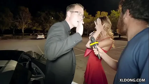 Big TV reporter doesn't leave Ana Rose and Justin Hunt alone best Clips