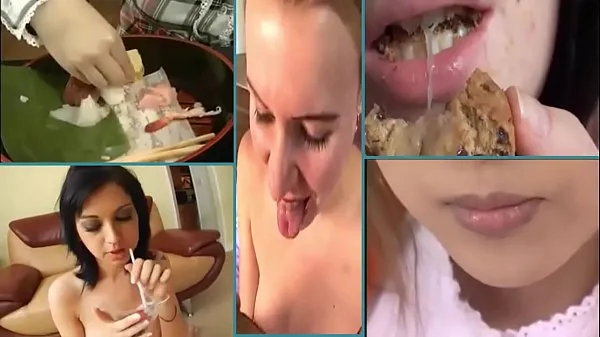 Big eating cum in food 2 best Clips