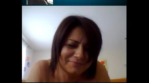 Veliki Italian Mature Woman on Skype 2 najboljši posnetki