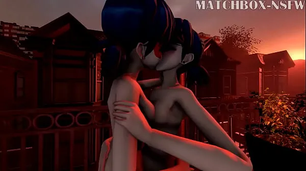 Grote Miraculous ladybug lesbian kiss beste clips