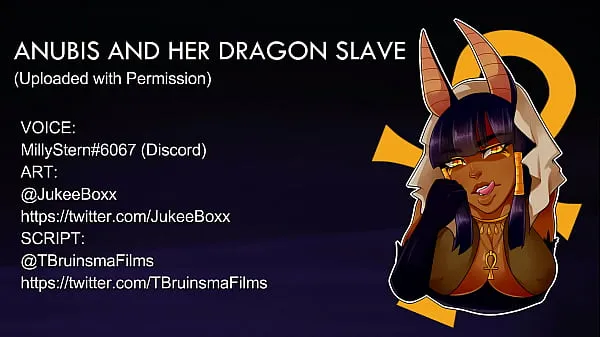 Big ANUBIS AND HER DRAGON SLAVE ASMR best Clips