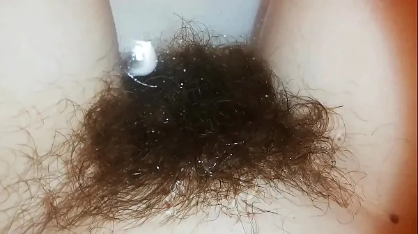 Store Super hairy bush fetish video hairy pussy underwater in close up bedste klip