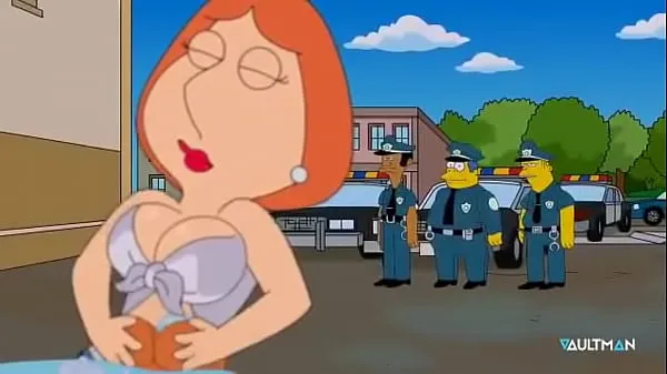Μεγάλα Sexy Carwash Scene - Lois Griffin / Marge Simpsons καλύτερα κλιπ