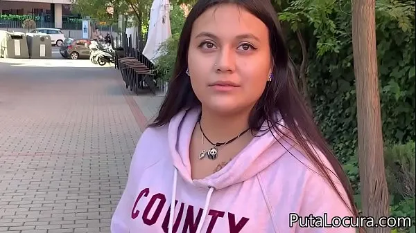 An innocent Latina teen fucks for money Klip terbaik besar