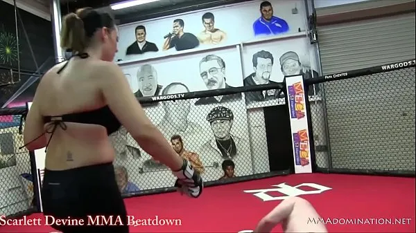 Scarlett Devine Mixed Martial Arts Femdom Beatdown Klip terbaik besar