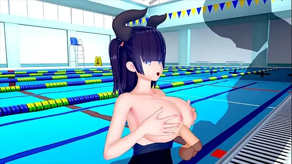 Grote SWIMMING MEETS DEMON 3D HENTAI 66 beste clips