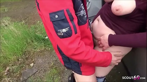 Grote Ugly German Mature Street Outdoor Fuck by Young Guy beste clips