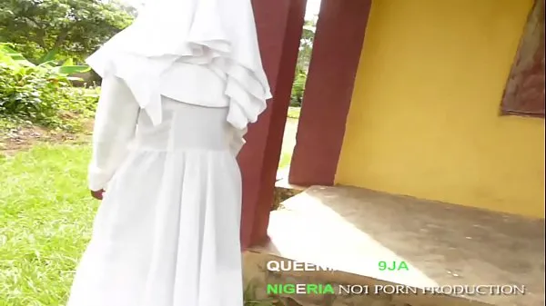 Big QUEENMARY9JA- Amateur Rev Sister got fucked by a gangster while trying to preach best Clips