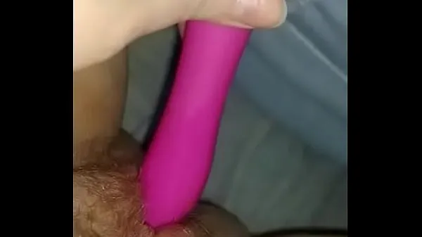 Store Hot young girl masturbating with vibrator bedste klip