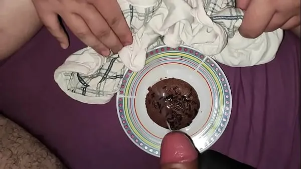 Big eating muffin with cum best Clips