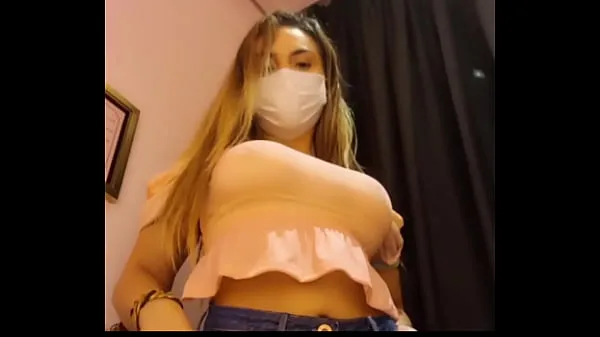 Big I was catched on the fitting room of a store squirting my ted... twitter: bolivianamimi best Clips