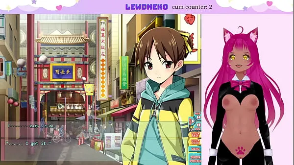 VTuber LewdNeko Plays Go Go Nippon and Masturbates Part 6 Klip terbaik besar