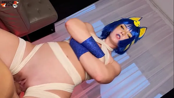 Big Cosplay Ankha meme 18 real porn version by SweetieFox best Clips