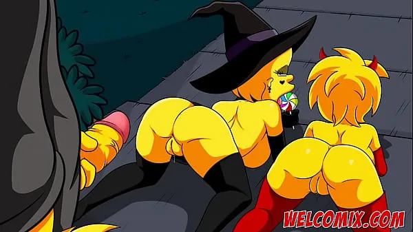 Veliki Halloween night with sex - The Simptoons najboljši posnetki
