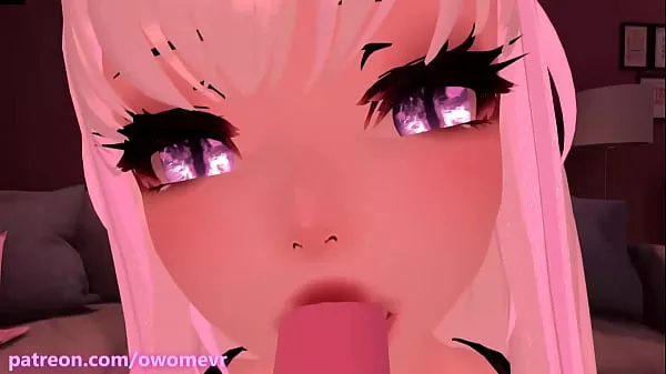 Big Horny Vtuber Masturbates Loudly with her Dildo in VRchat [VRchat erp best Clips