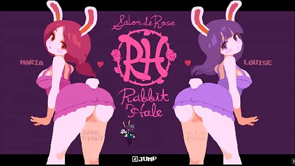 빅 Rabbit Hole [Hentai game PornPlay ] Ep.1 Bunny girl brothel house 최고의 클립