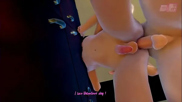 بڑے Futa on Male where dickgirl persuaded the shy guy to try sex in his ass. 3D Anal Sex Animation بہترین کلپس