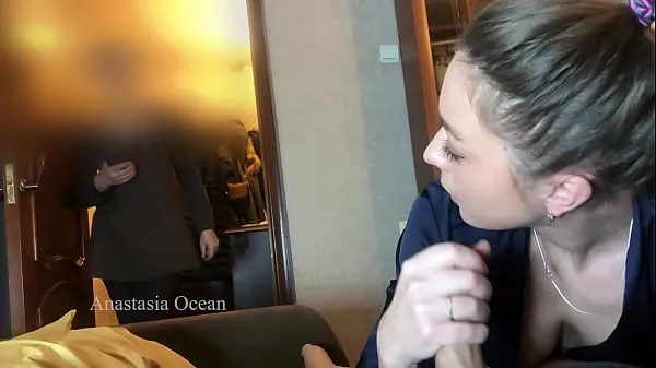 Veľké My stepmom catched me giving a blowjob to my boyfriend. We were talking and she watched how I suck and he cum on my face najlepšie klipy