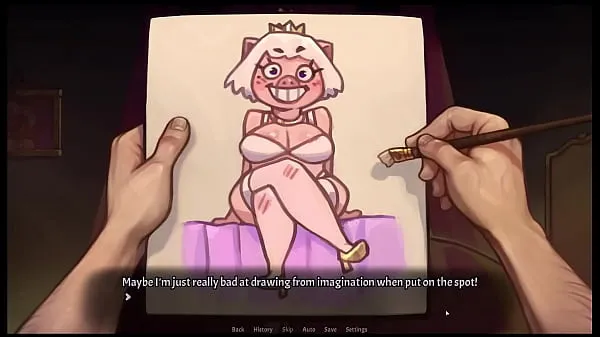 Stora My Pig Princess [ Hentai Game PornPlay ] Ep.17 she undress while I paint her like one of my french girls bästa klippen