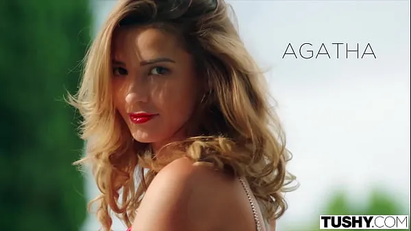 Büyük TUSHY Actress Agatha has passionate anal with co-star en iyi Klipler