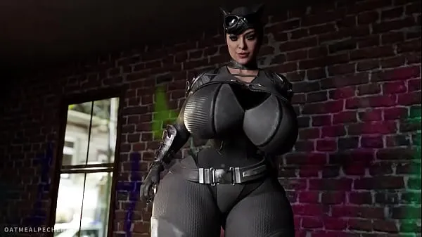 Grote Cat Woman get a big dick in her ass beste clips