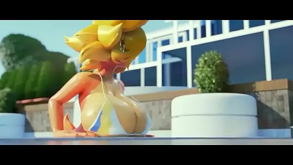 Grandes Being crushed by the giant furry's boobs melhores clipes