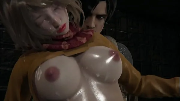 بڑے Hentai Resident evil 4 remake Ashley l 3d animation بہترین کلپس