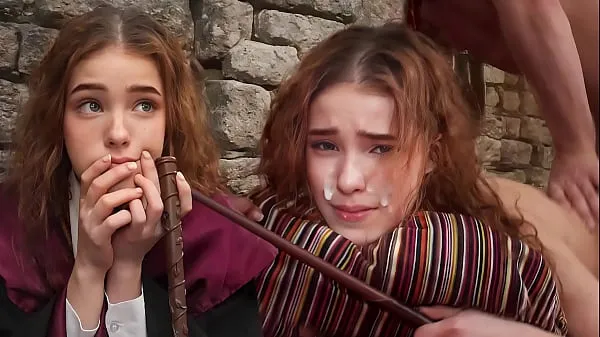 Isot ERECTO ! - Hermione´s First Time Struggles With A Spell - NoLube parhaat leikkeet