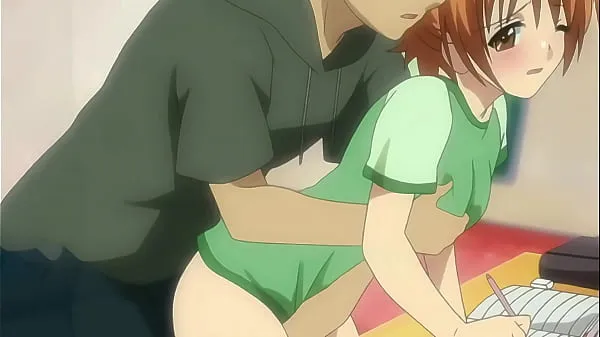 Velké Older Stepbrother Touching her StepSister While she Studies - Uncensored Hentai nejlepší klipy