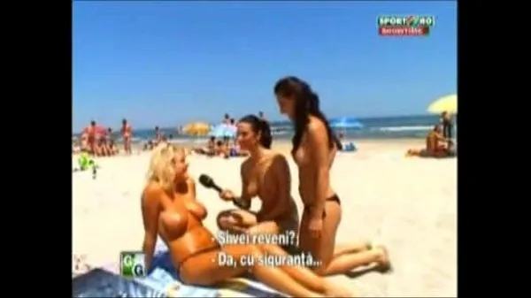 Big Goluri si Goale ep 10 Gina si Roxy (Romania naked news best Clips